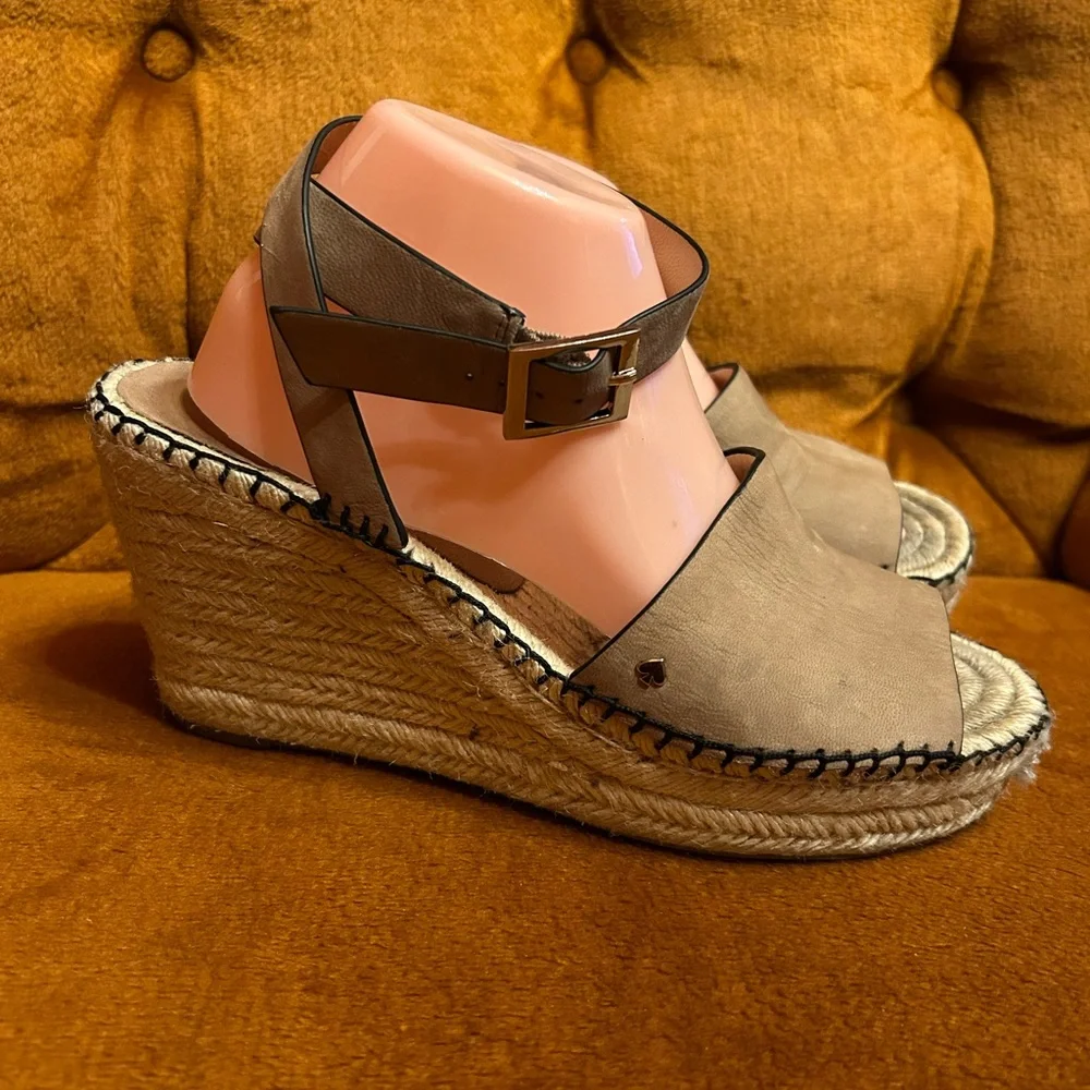 Kate Spade Felipa espadrille wedge sandal. Size 10
